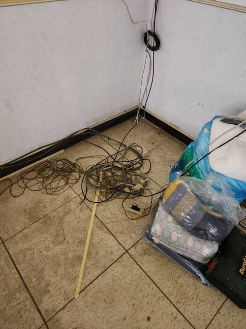 北投整理線路 拆電扇