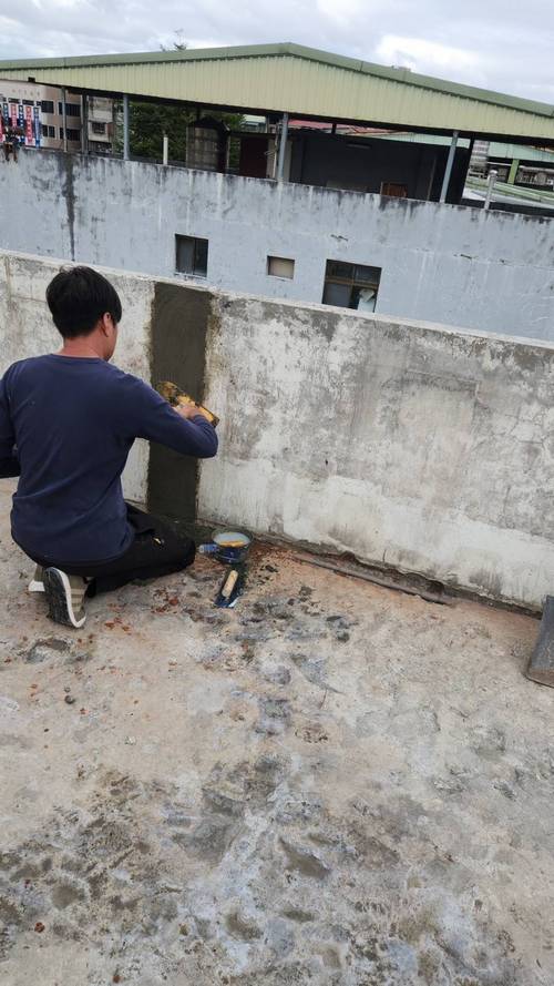 板橋頂樓抹牆做防水