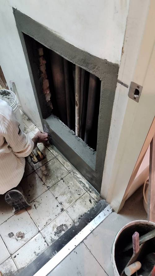 台大會館做泥作工程