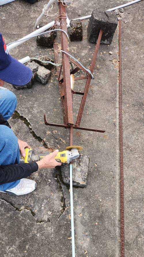 仁愛路裝避雷針